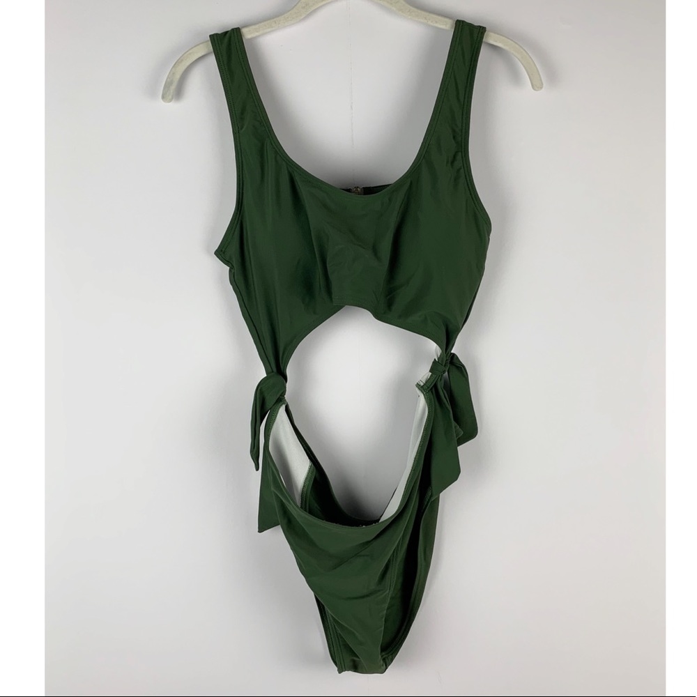 ZAFUL One Piece Swimsuit 8 Side Knot Cutout